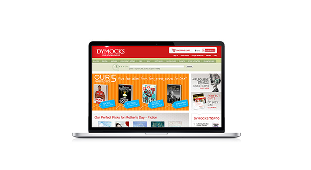 Dymocks Booksellers Website