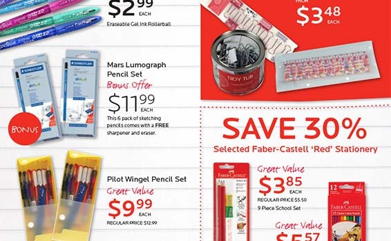 Dymocks Stationery Back to School 2012 - Page 1