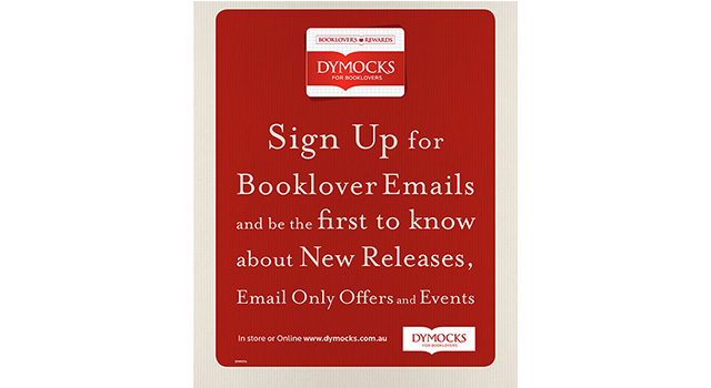 Dymocks Booklover Loyalty Program Poster 02