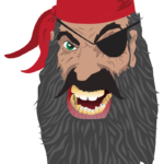 Pirate digital sketch